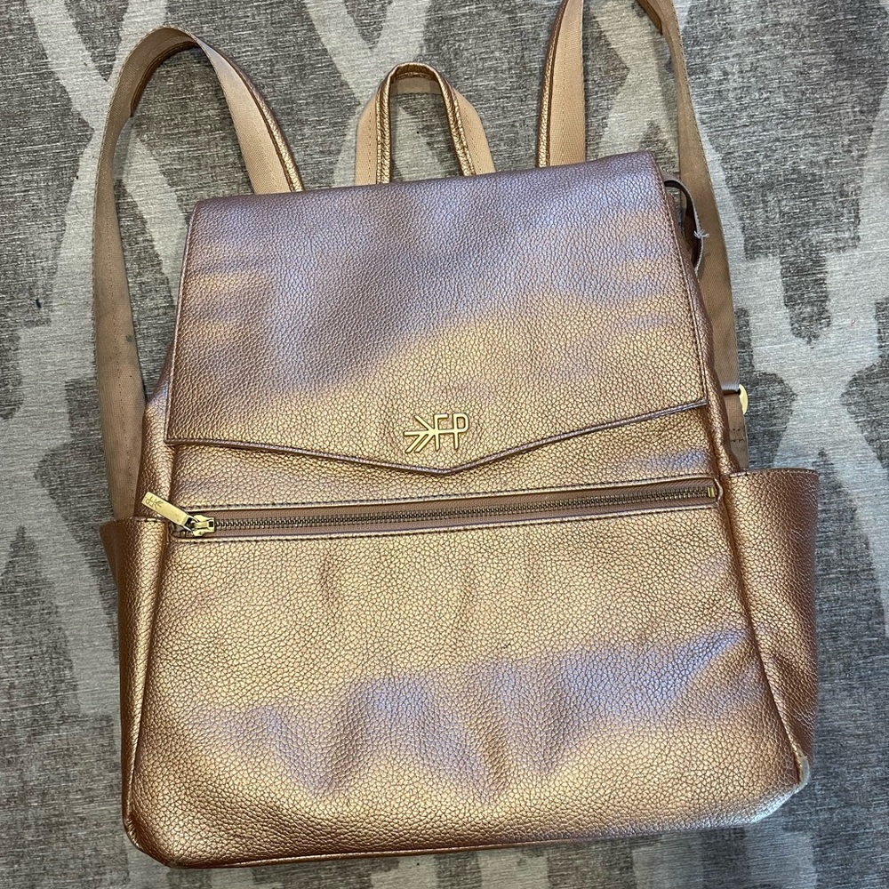 Freshly picked rose gold diaper bag *flaws